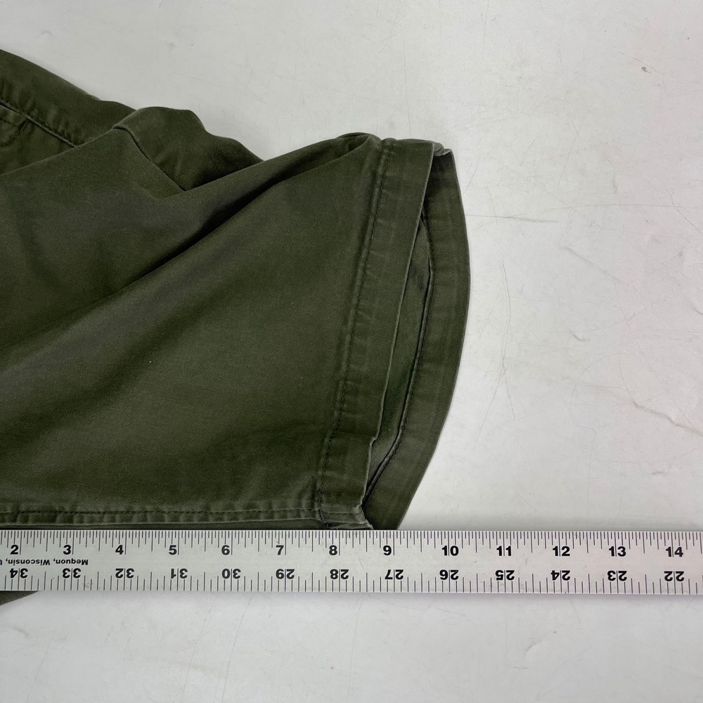 Scotch & Soda Mens Olive Green Chino Shorts Amsterdam Couture Cotton Twill - Picture 16 of 16